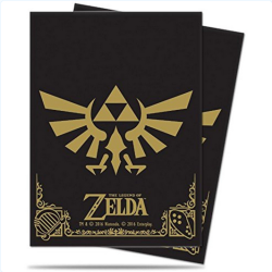 Protège-cartes - 65 -  Sleeves Standard - Ultra Pro - The Legend Of Zelda : Black & Gold
