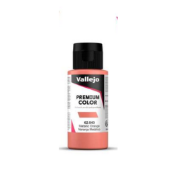 Peinture Vallejo - Premium Color - Metallic Orange - Naranja Metalico