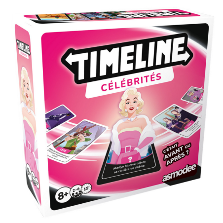 Jeux de société - Timeline : Célébrités