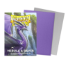 Protège-cartes Dragon Shield - 100 Standard Sleeves Matte : Nebula & Silver