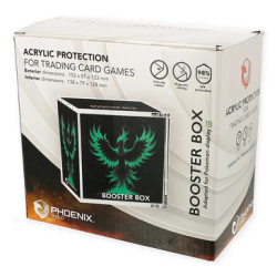 Booster box - Phoenix Shield - Protection en acrylique pour display Pokemon