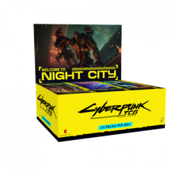 Précommande : Cyberpunk TCG - Boite de Booster : Welcome To Night City - Boîte Complète - Français