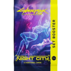 Précommande : Cyberpunk TCG - Booster : Welcome To Night City - Français