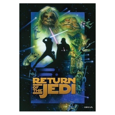 Protège-cartes illustré art sleeves vertical return of the jedi standard