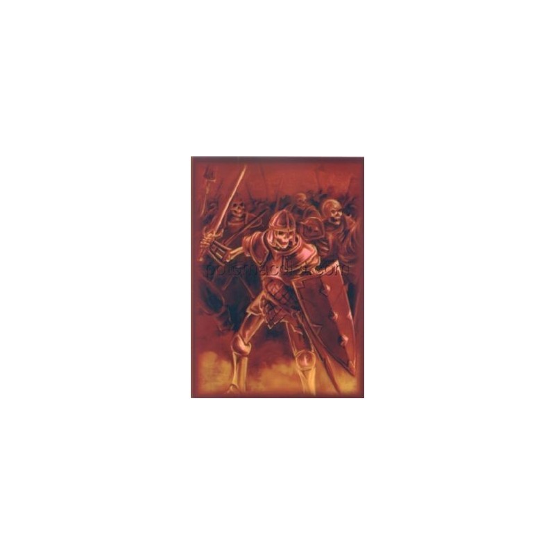 Protège-cartes illustré max protection skeleton warrior standard Protège-cartes illustré max protection skeleton warrior standard